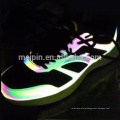 Rainbow reflective shoe upper